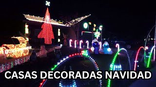 ASI DECORAN CASAS de  NAVIDAD de ESTADOS UNIDOS!