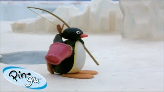 Pingu Goes Fishing 🐧 | Pingu - Official Channel | Cartoons For Kids