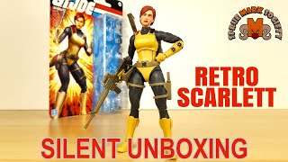 GI Joe Classified Series Retro Cardback Scarlett Unboxing #gijoeclassified #unboxingvideo