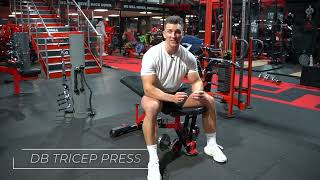 DB Tricep Press - Exercise Tutorial