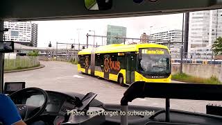 #06 BUS DRIVE POV  -  Narrow Turns & Ending On The Bus Lane