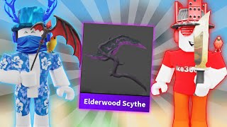 MM2 KNIFE V KNIFE TOURNAMENT FOR AN ELDERWOOD SET! (Murder Mystery 2)