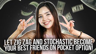 Mastering 1-Minute Trading: Pocket Options Strategy with Zig Zag & Stochastic Oscillator Explained