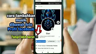 Cara menambahkan Musik Di Bawah Foto Profil Facebook Dengan Sangat Mudah&Gampang fb tampil lbh keren