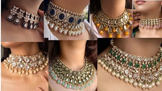 beautiful bridal kundan necklace set idea's ❤😘||kundan necklace set|| #kundannecklaceset