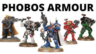 Phobos Armour in Warhammer 40K