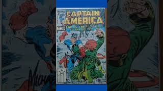 Captain America signed comics #shorts #comics