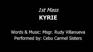 1st Mass - Kyrie - R. Villanueva