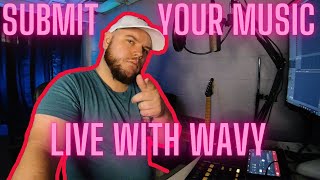 SUBMIT YOUR MUSIC! Tuesday LIVESTREAM MUSIC REVIEW!