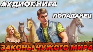 ПОПАДАНЕЦ АУДИОКНИГА: ЗАКОНЫ ЧУЖЕГО МИРА #аудиокнига #попаданцы #аудиокниги #книга #слушать