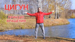 Цигун - принцип вращения