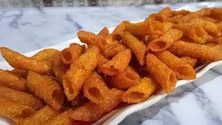 Pasta Crackers Recipe | Spicy Pasta Crackers | Spoon of taste