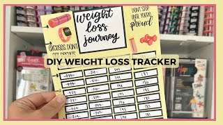 DIY Weight Loss Tracker