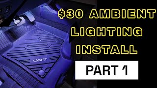 FORD F150 AMBIENT LIGHTING INSTALL