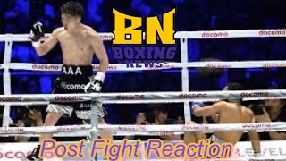 Monster Naoya Inoue stops Luis Nery in 6 with a viscous right!!!