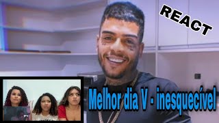 “MELHOR DIA V- INESQUECÍVEL (MC KEVIN,MC IG,MC PH,KAYBLACK,VULGO FK,AIRES 085 E MC PEDRINHO) react