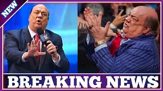 Paul Heyman Drops a Bombshell That Shocks WWE Universe 💔 – Fans Are Stunned!😥