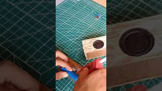 Diy mini bluetooth speaker #howtomakebluetoothspeaker