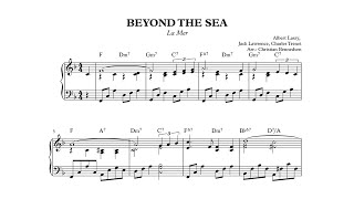 Beyond The Sea - (La Mer) - Piano