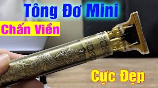 Tông đơ cắt tóc mini, Tông đơ chấn viền trạm hoa văn cực đẹp