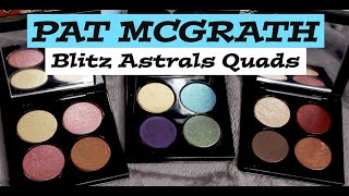 PAT MCGRATH BLITZ ASTRAL QUADS REVIEW, SWATCHES, RESEÑA ✨⭐️ BLITZ ASTRAL QUAD PAT MCGRATH.