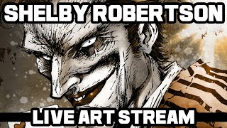 JOKER A DEATH IN THE FAMILY - Live Art Stream