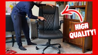 We were pleasantly surprised with this office chair!!