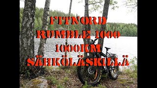 Fitnord Rumble 1000 Sähköläskillä 1000km