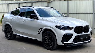 BMW X6 M Compitition 625hp 2022 | 4K Walkthrough. Обзор БМВ Х6М F96 | Детали экстерьера и интерьера.