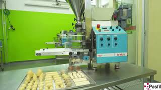 New Dully Çift Renk Dolgulu Hamur Şekillendirme Makinesi - Double Color Filled Dough Forming Machine