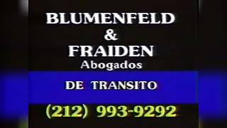 Abogado Blumenfeld & Fraiden ad (1990, USA, Spanish)