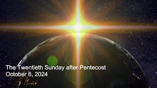 The Twentieth Sunday after Pentecost - Proper 22-B - 2024-10-06- - Homily Only