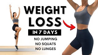 7 DAYS WEIGHT LOSS CHALLENGE🔥50MIN Full Body Fat Burn - Ab, Arm, Back, Leg - Standing Only