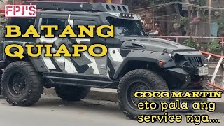 FPJ's BATANG QUIAPO | Shooting ni COCO MARTIN | ganito pala sya sa personal...hindi akalain ng mga