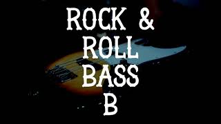 🎶 Backing Track for BASS Rock And Roll - B