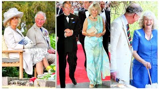 So 😻Hot And Sizzling Look of the 👑 Queen Camilla  and king Charles||Royal dress design