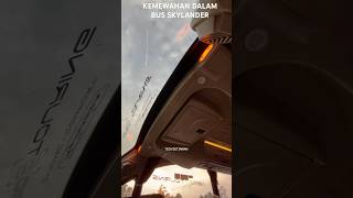 Mewah banget dalam bus Rosalia Indah skylander r22 karoseri newarmada