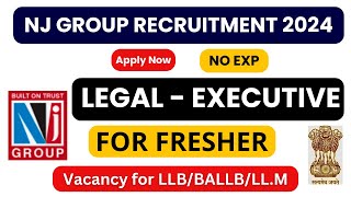 HR LEGAL - EXECUTIVE VACANCY AT NJ GROUP | LEGAL JOBS 2024