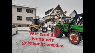 Wintereinbruch - Landwirte sind da - 10. Februar 2021