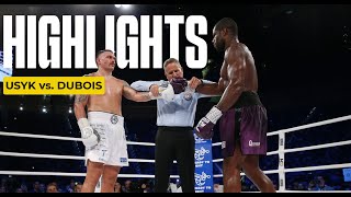 Oleksandr Usyk vs Daniel Dubois HIGHLIGHTS