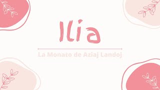 Ilia - La Monato de Aziaj Landoj