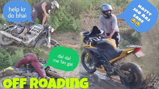 Off-Roading K Chakker Mein Bike Tut Gae Thi 😨 | Bike Crashed😭