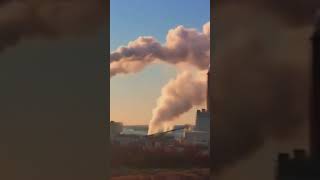 Industrial Pollution: Environment  #smoke #industry #environment #shorts #nature