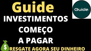 APP GUIDE INVESTIMENTOS  ESTA PAGANDO VEJA SE VOCÊ RECEBEU SEU CASHBACK