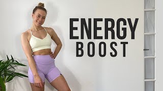 Morning Workout Energy Boost - Beginner Friendly (10 MINS)