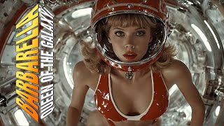 Jane Fonda starring Barbarella in Queen of the Galaxy - 1950's Super Panavision 70