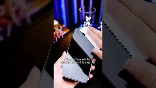 Magic John tempered glass screen protector for iphone 15 easy installation screen protector