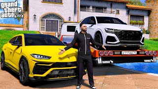 РЕАЛЬНАЯ ЖИЗНЬ В GTA 5 - УГОН ЗАКАЗНОГО LAMBORGHINI URUS И AUDI RSQ8! ЧУТЬ НЕ ПОПАЛСЯ ОХРАНЕ! 🌊ВОТЕР