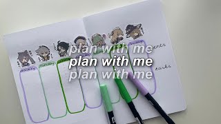 march plan with me *genshin impact inspired*