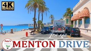 MENTON DRIVING - Côte d’Azur -  FRENCH RIVIERA  I  4k 50fps